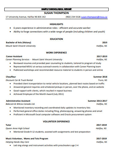 construction resume format