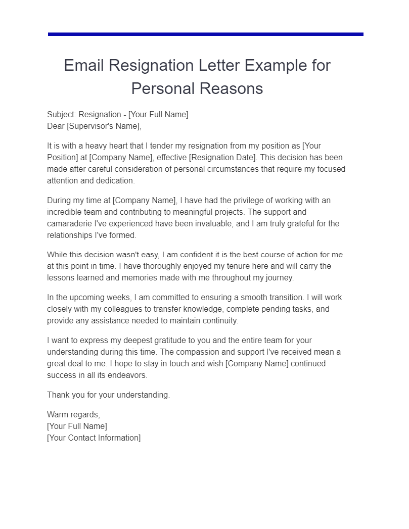 18+ Email Resignation Letter Examples, How to Write, Tips | Examples