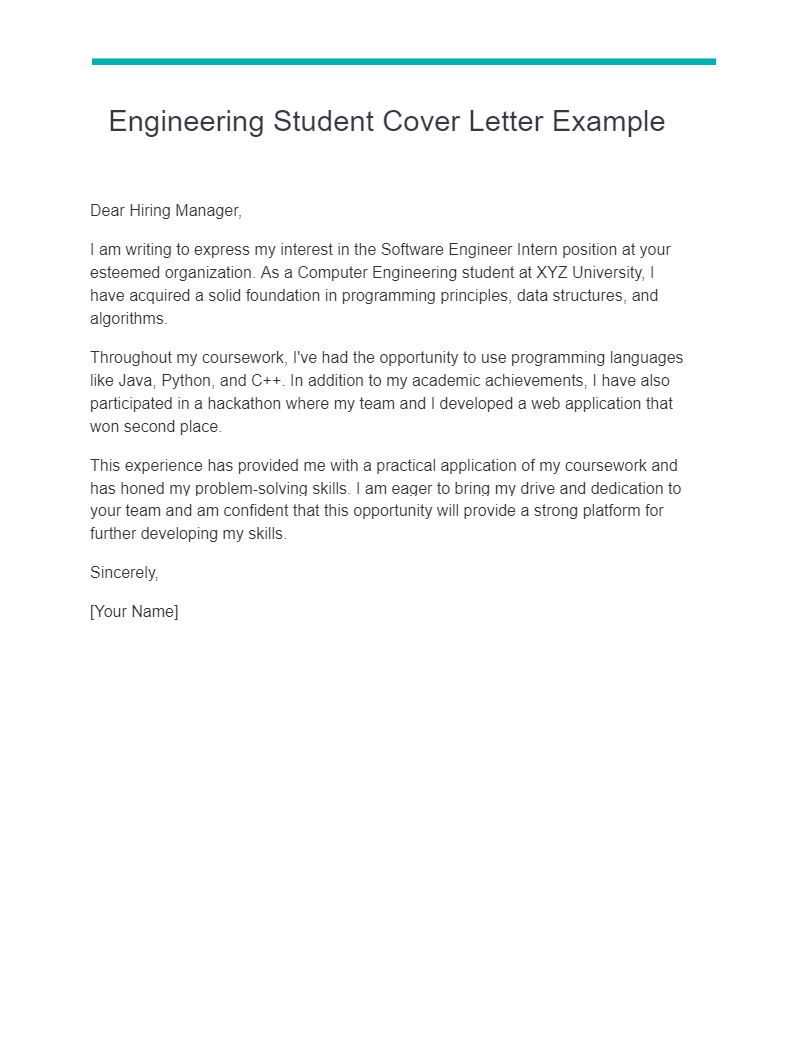 25+ Software Engineer Cover Letter Examples, How To Write, Tips 