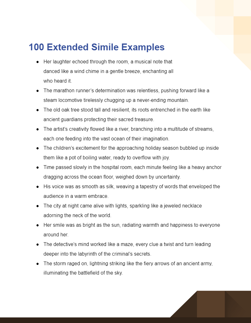 Extended Simile Examples1