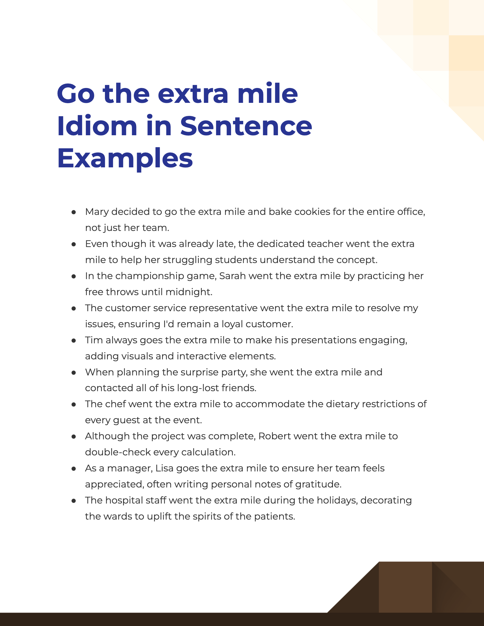 go the extra mile idiom1