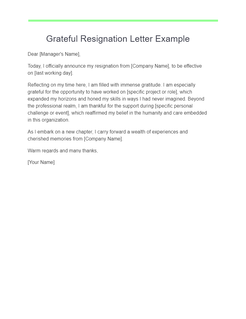 grateful resignation letter example