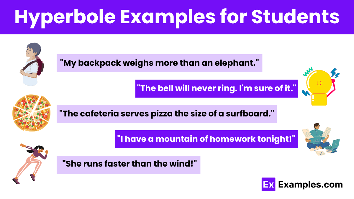 Hyperbole Examples for Students