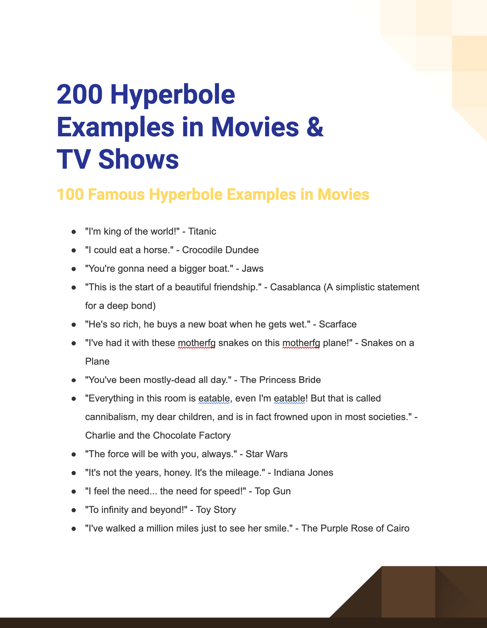 hyperbole examples in movies tv shows1