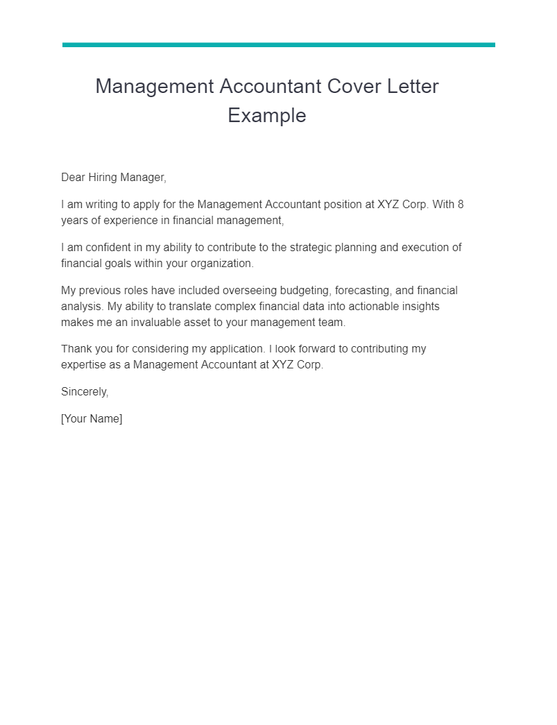 accountant cover letter sample pdf