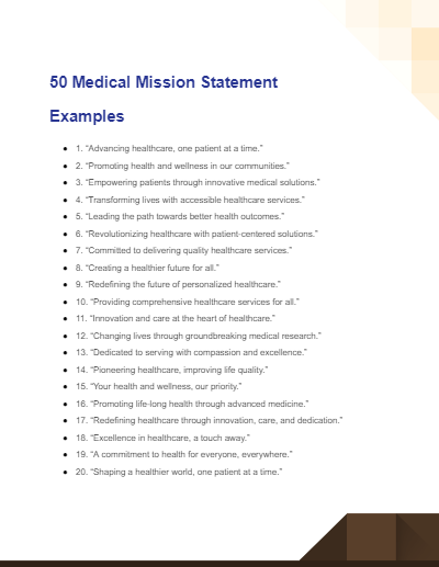 medical mission essay