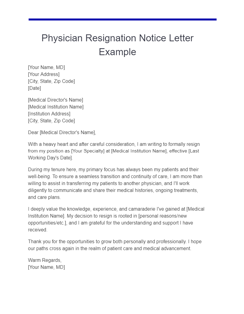 20+ Resignation Notice Letter Examples, How to Write, Tips | Examples