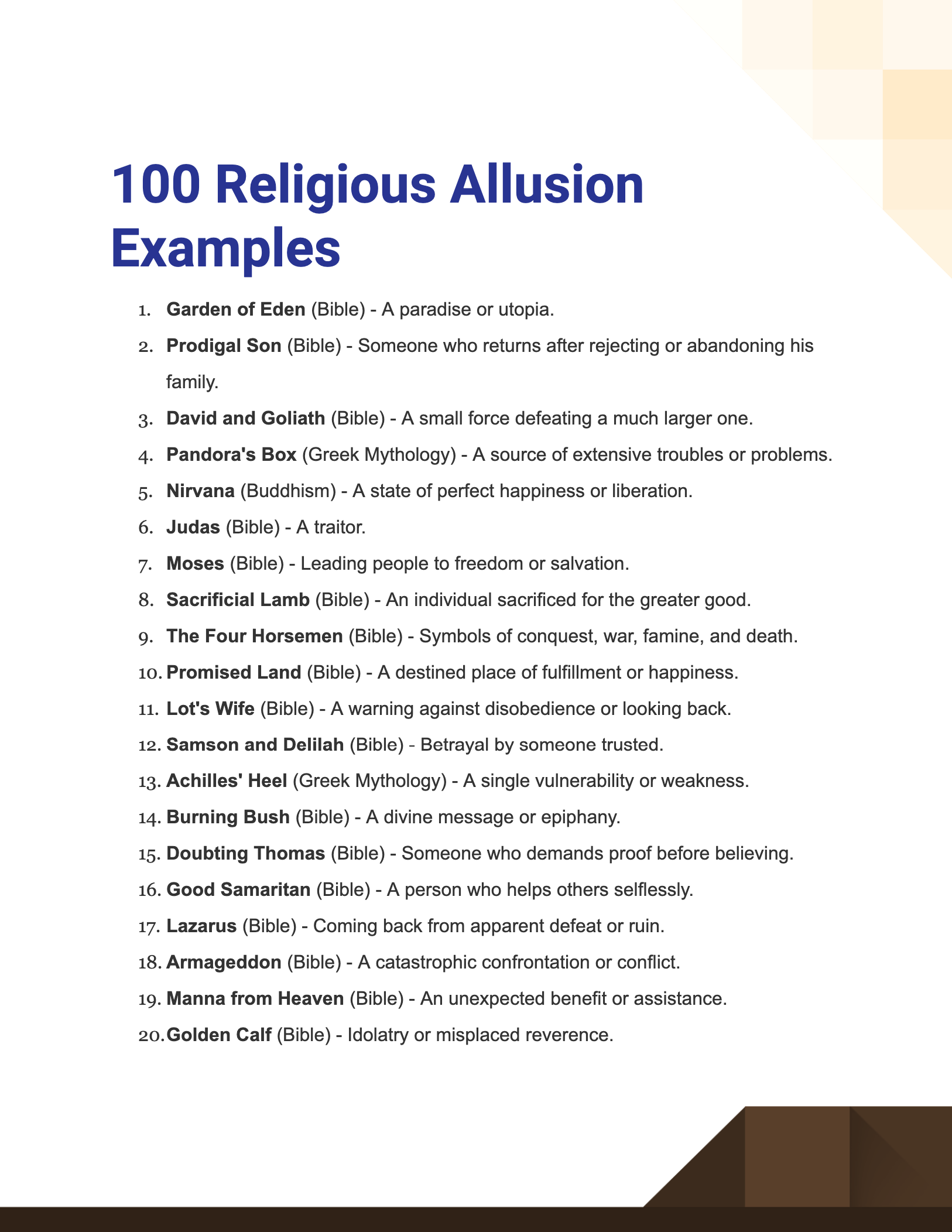Religious Allusion 100+ Examples, How to Write, Tips