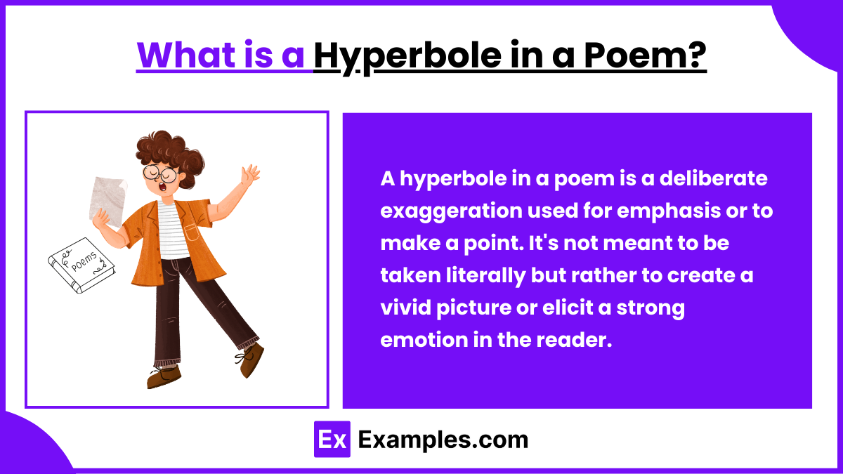 Hyperbole in Poetry - 99+ Examples, How to Write, Tips, PDF