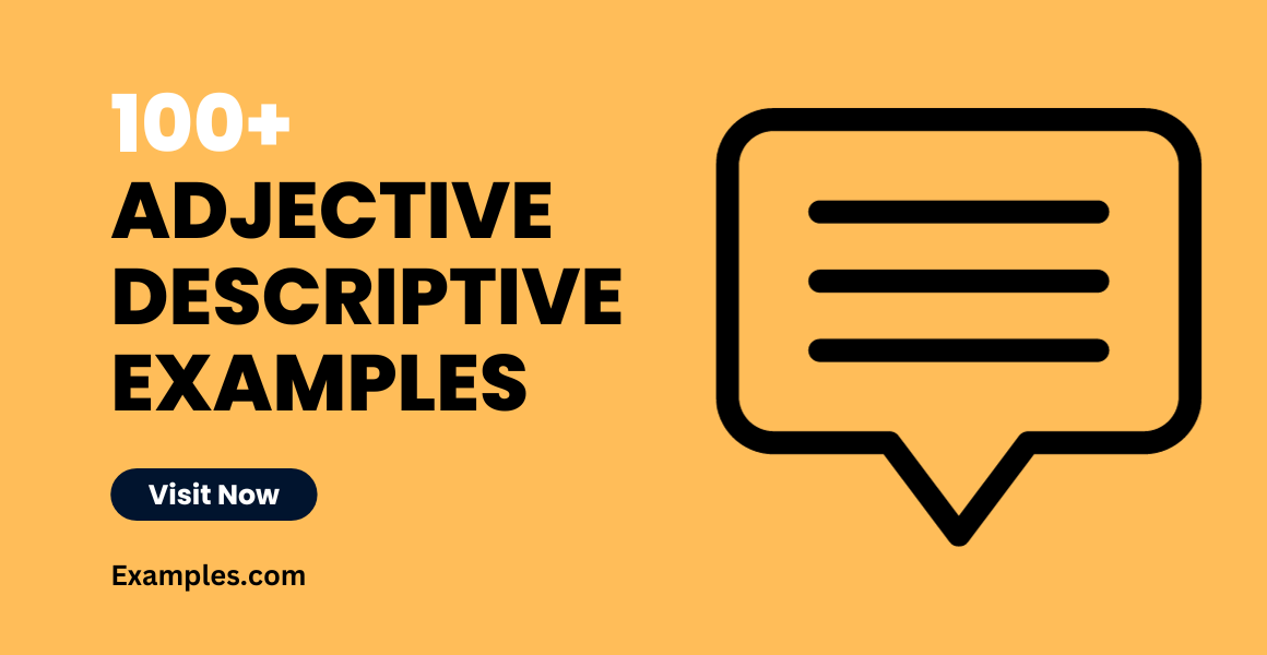 Adjective Descriptive Examples
