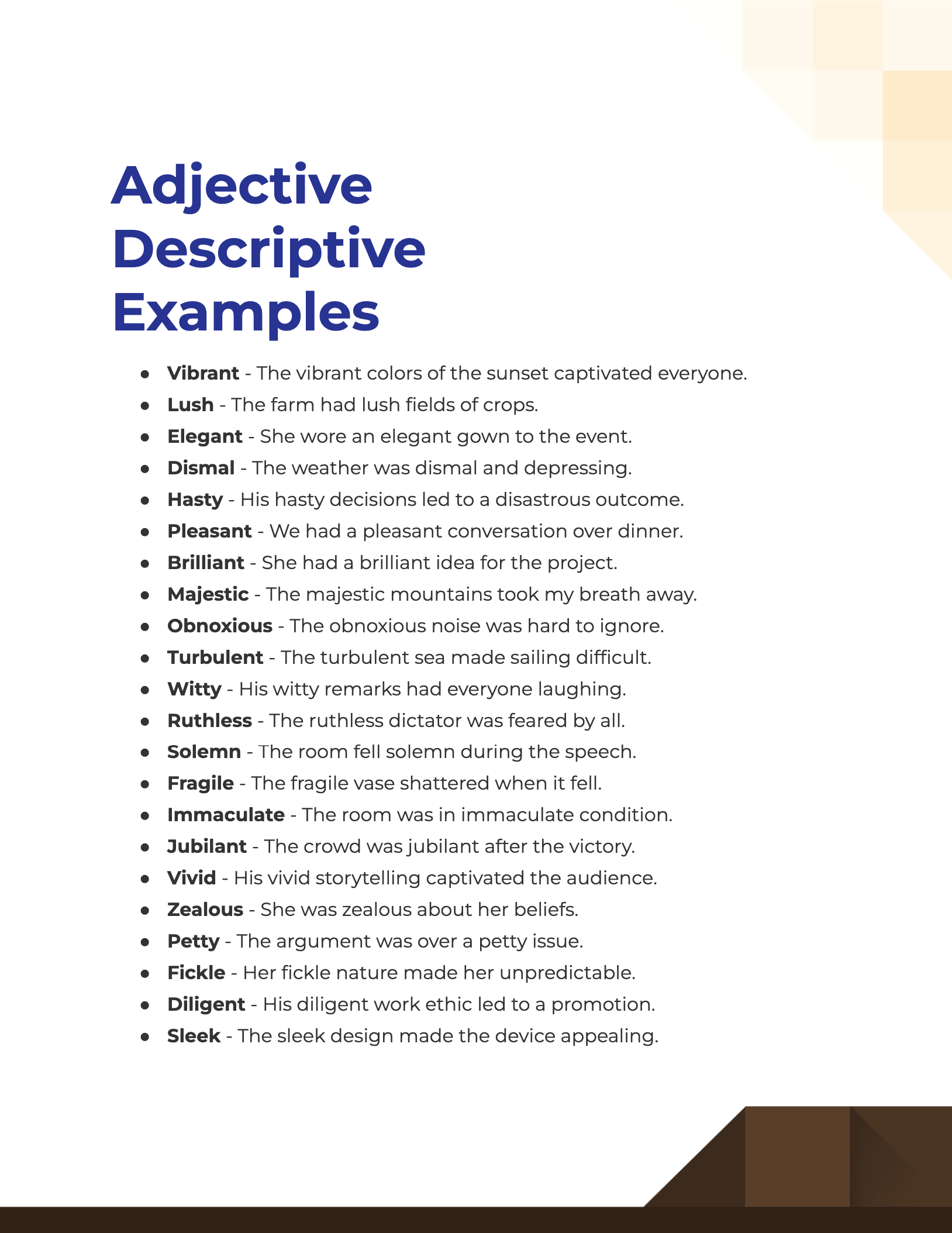 adjective descriptive examples1