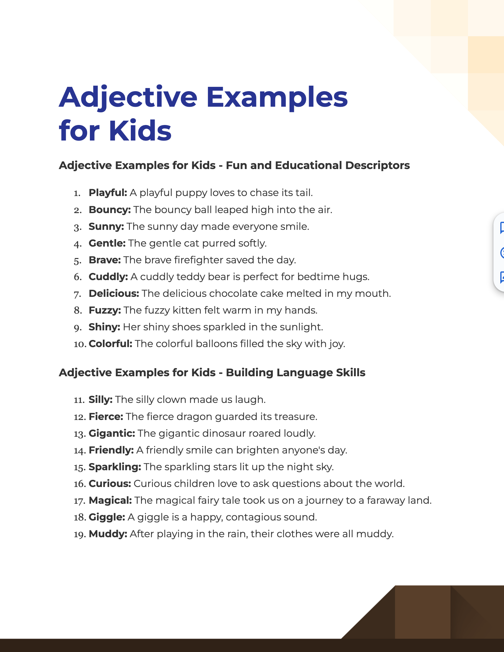 adjective examples for kids1