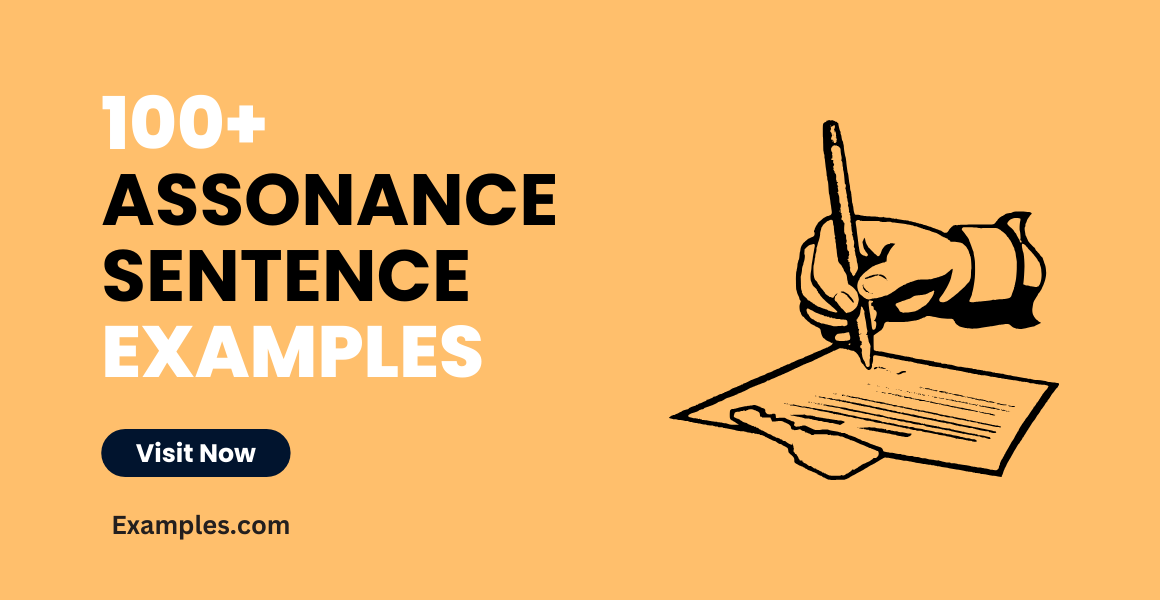Assonance Sentence Examples