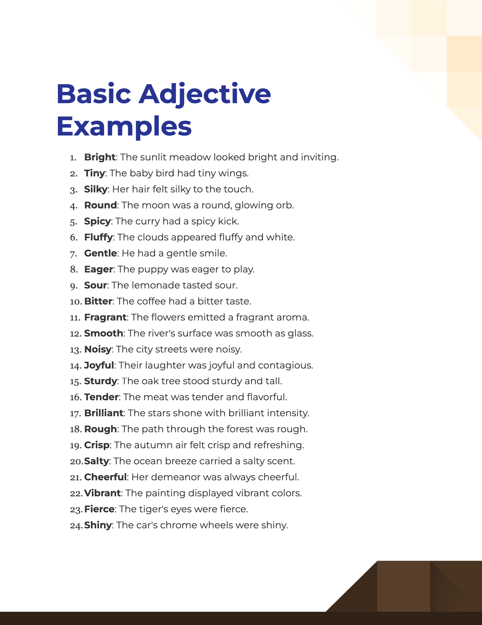 basic adjective examples1