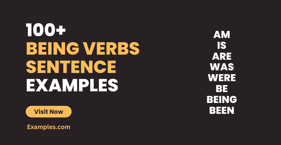 Being Verbs Sentence Examples
