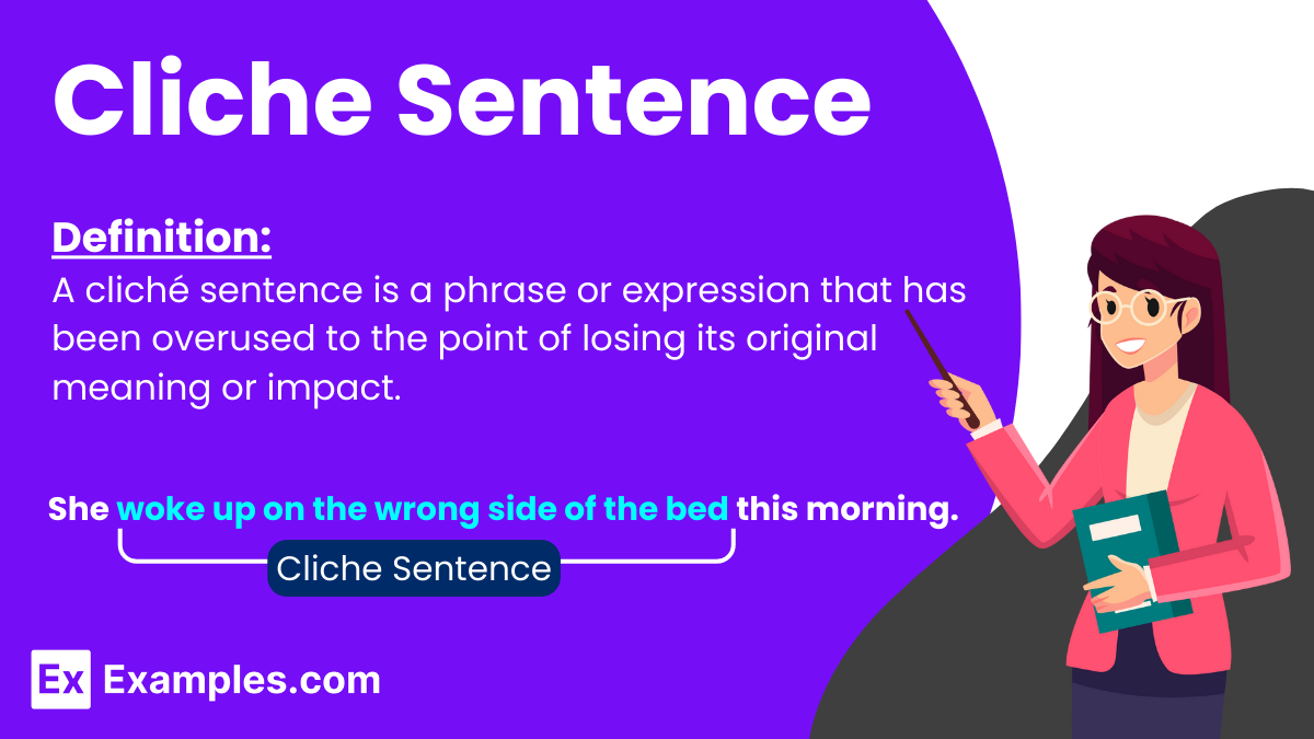 cliche sentence
