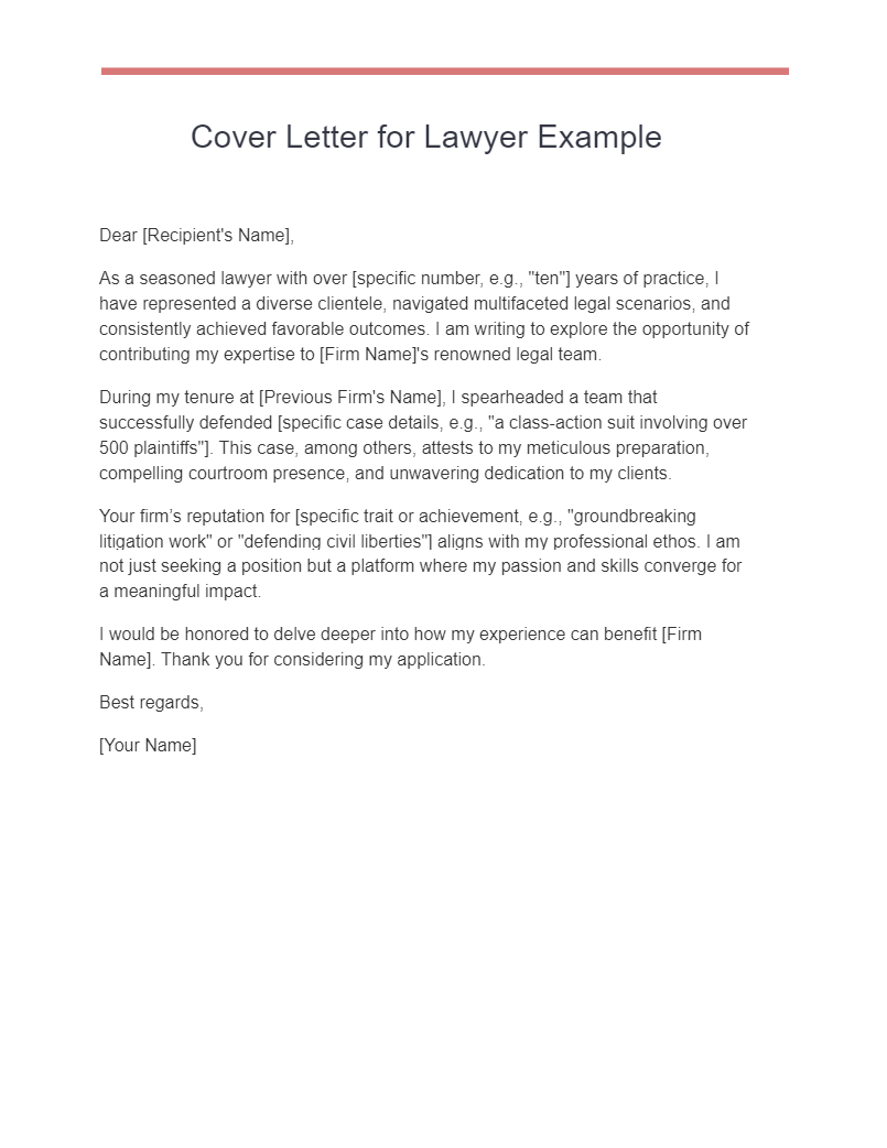 sample big law cover letter