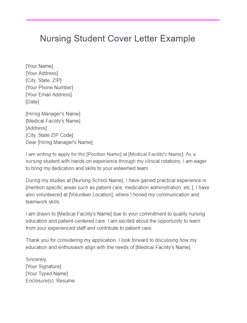 20+ Healthcare Cover Letter Examples, How to write, Tips | Examples