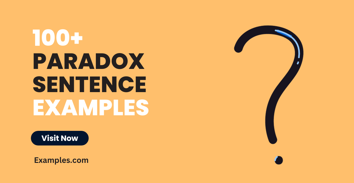 Paradox Sentence Examples
