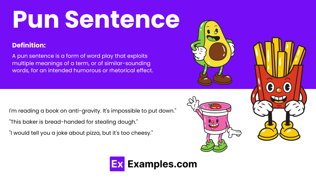 Pun Sentence 99 Examples PDF Tips