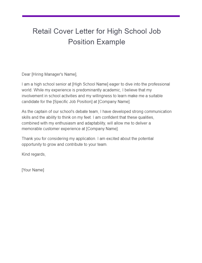 Retail Cover Letter 16 Examples Pdf Tips 