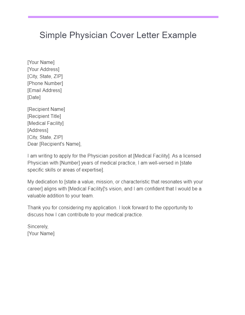 junior doctor cover letter uk