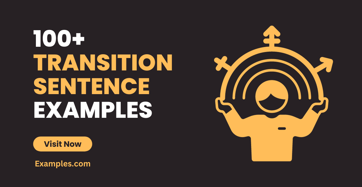 Transition Sentence Examples