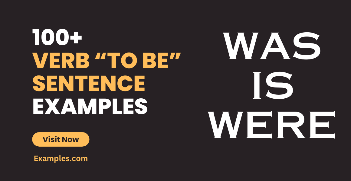 Verb “to Be” Sentence Examples