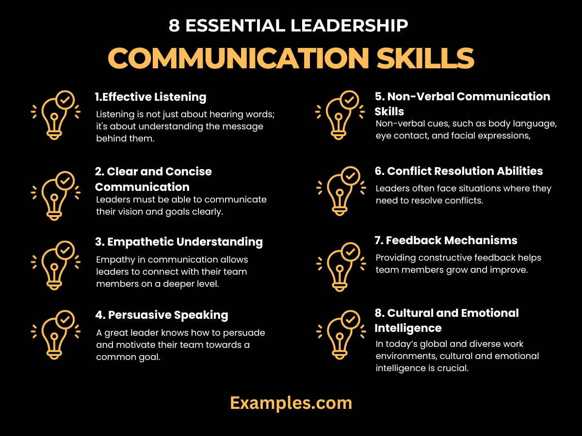 8 essential leadership communication skills