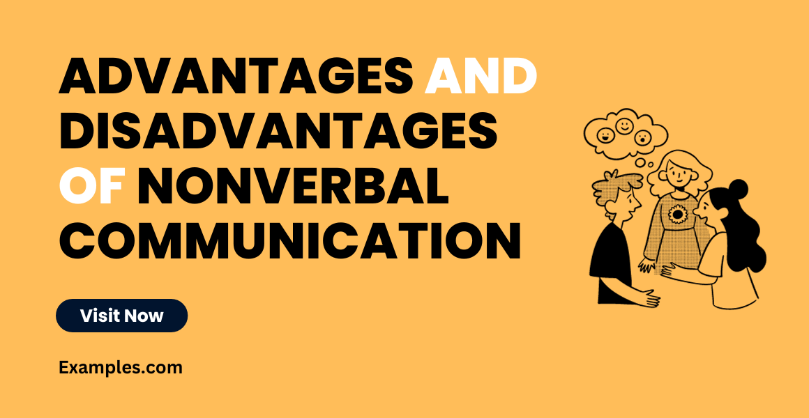 Advantages and Disadvantages of Nonverbal Communication1