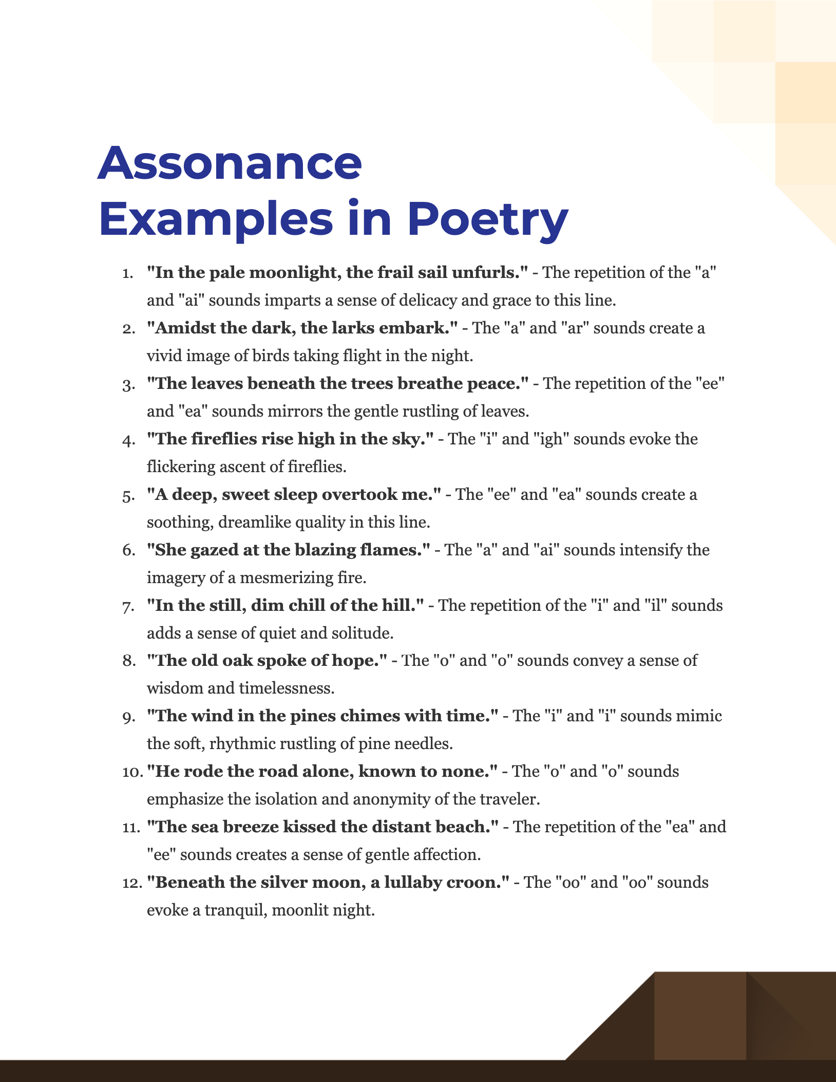 assonance examples in creative writing