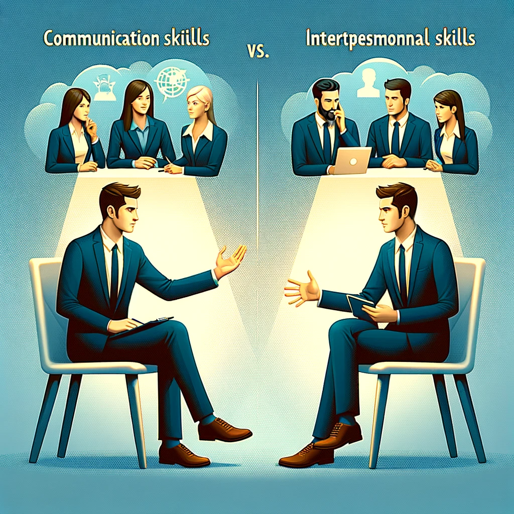 communication skills vs interpersonal skills for interview