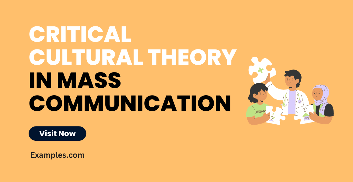 Critical Cultural Theory in Mass Communication