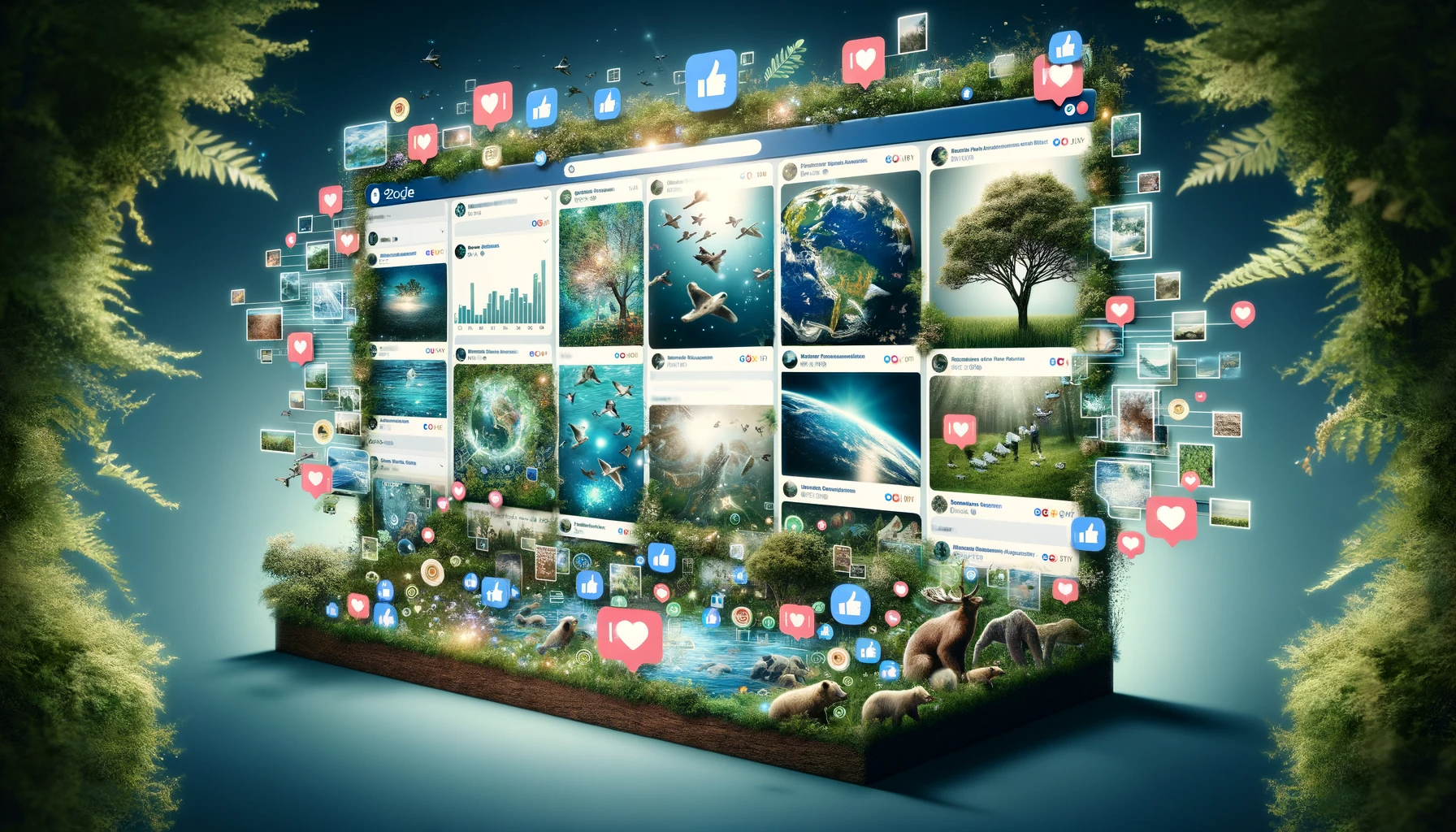 environmental campaigns via social media networks