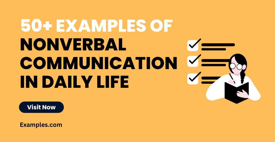 Examples of Nonverbal Communication in Daily Life