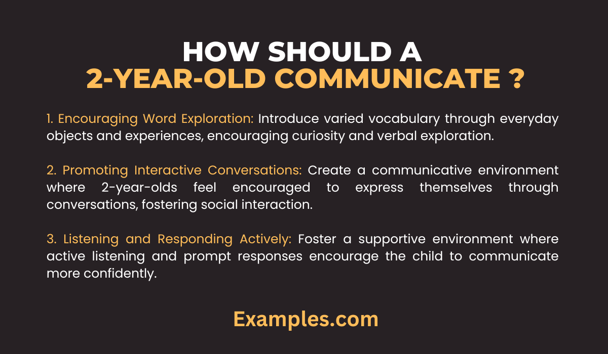 how should a 2 year old communicate