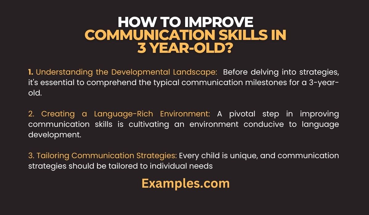 how to improve communication skills in 3 year old