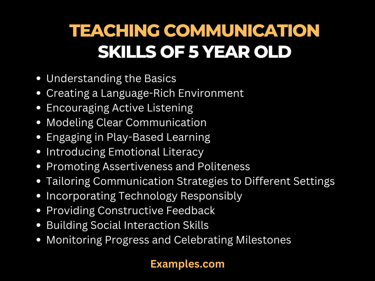 how to teach communication skills of 5 year old 1