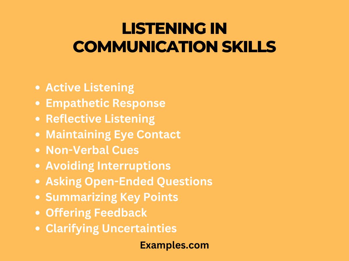 listening in communication skillss