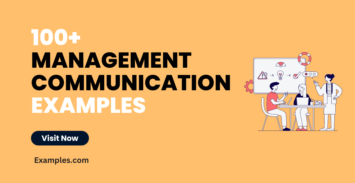 Management Communication Examples