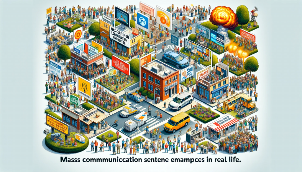 Mass Communication Sentence - 29+ Examples, Tips