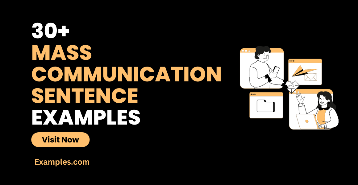 Mass Communication Sentence Examples2