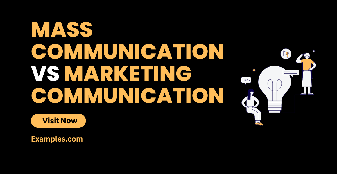Mass Communication vs Marketing Communication