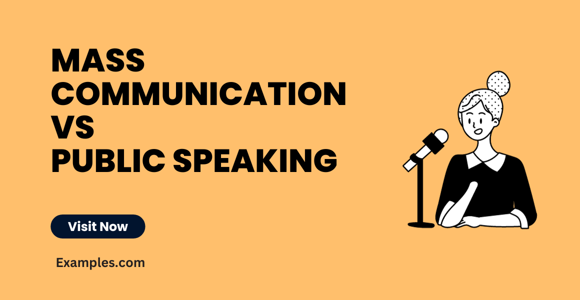 Mass Communication vs Pubilc Speaking1