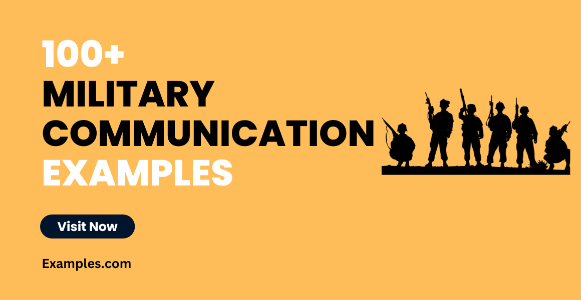 Military Communication Examples