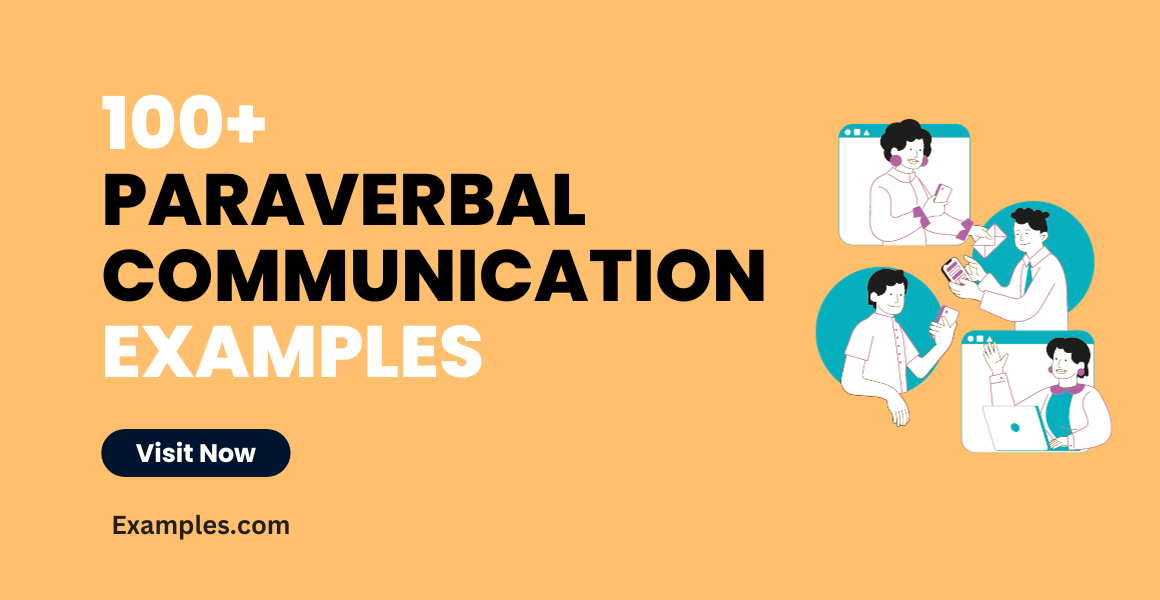 Paraverbal Communication Examples