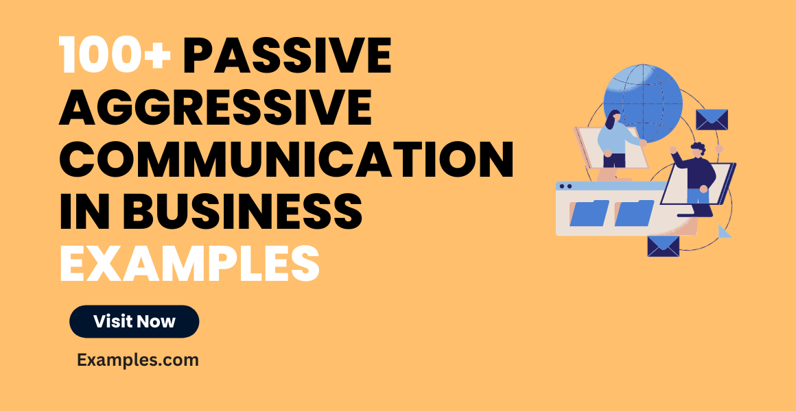 Passive Aggressive Communication Examples in a Business