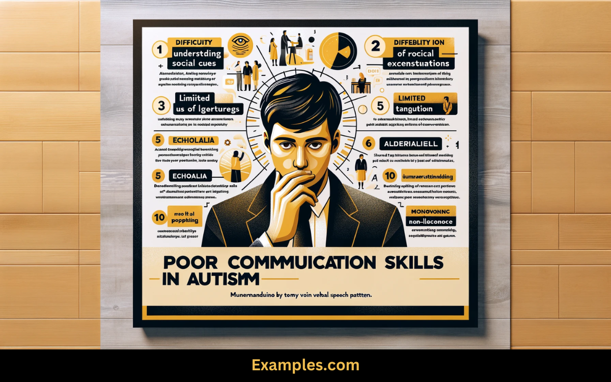 poor communication skills in autism