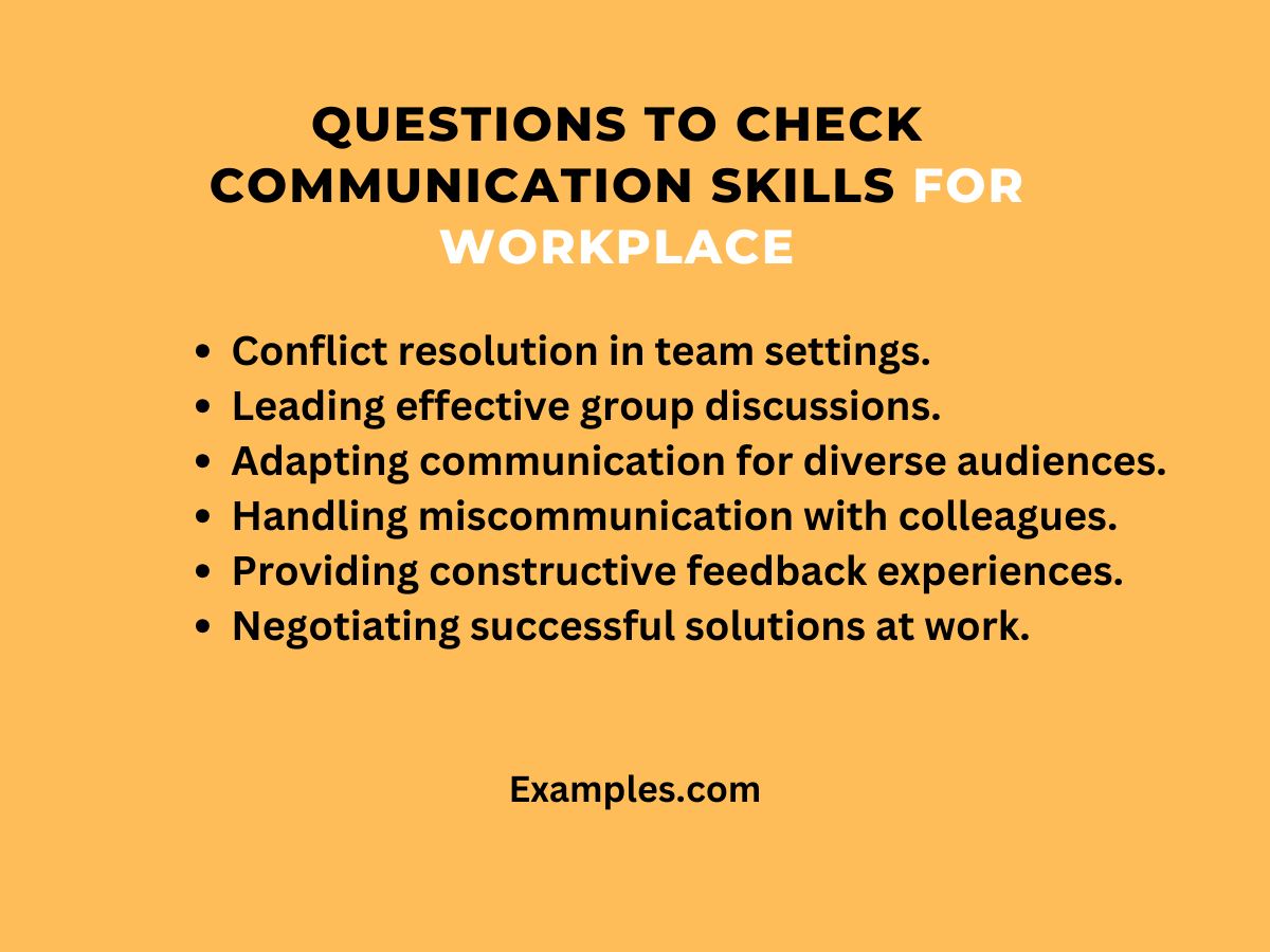 communication skills research questions