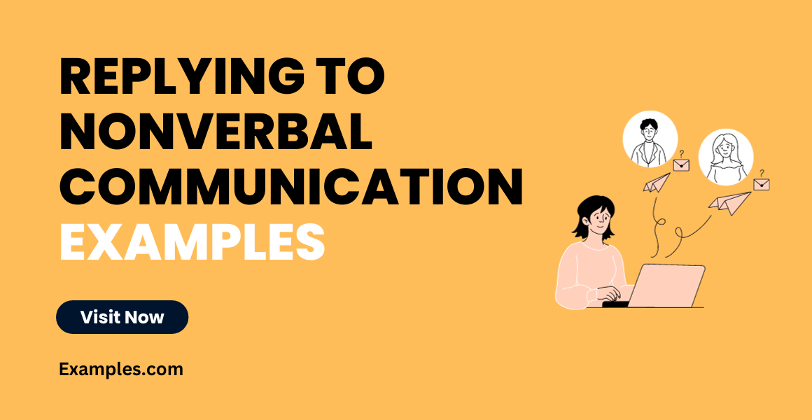Replying to Nonverbal Communication Examples